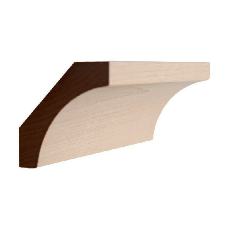 EWCR39 Anse couronne non finie, Érable, H 2,625 po x l 0,75 po x P 42 po
