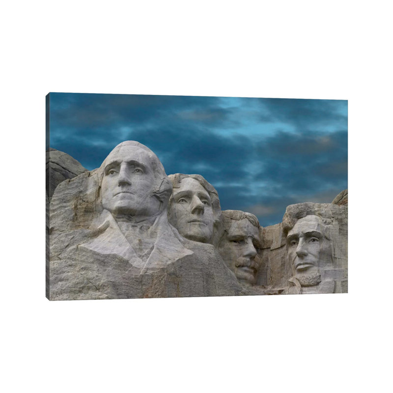 Mount Rushmore National Monument Near Keystone, South Dakota I by Tim Fitzharris - Wrapped Canvas Print
