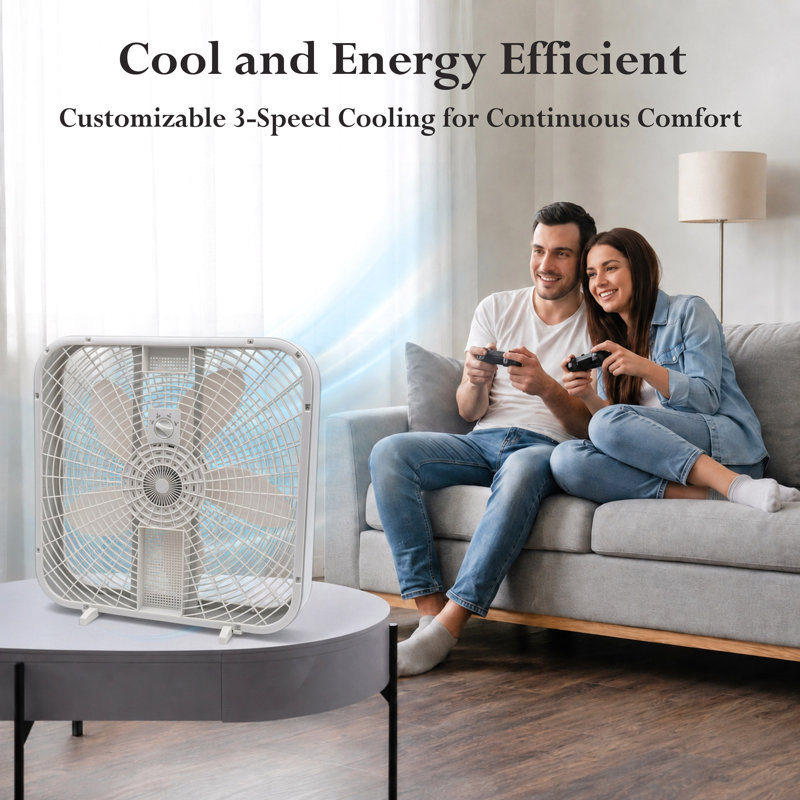Ventilateur de table Zoom de 20 pouces