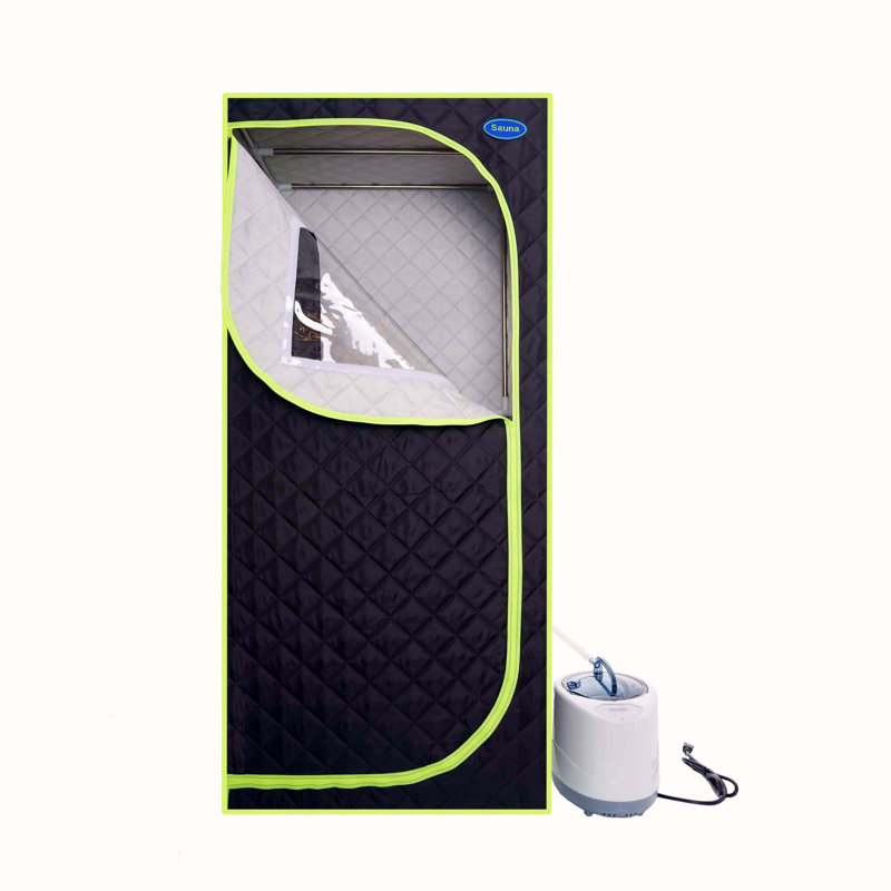 Jeltyprey 1 - Person Traditional Steam Sauna with Remote Control