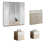 Ash / White High Gloss selected