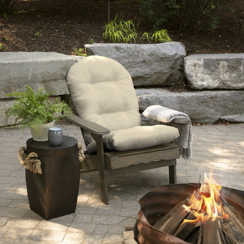 ARDEN Outdoor Seat/Back Cushion, Tan Leala