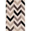 Sanyla Hand Tufted Wool Chevron Rug-883243425