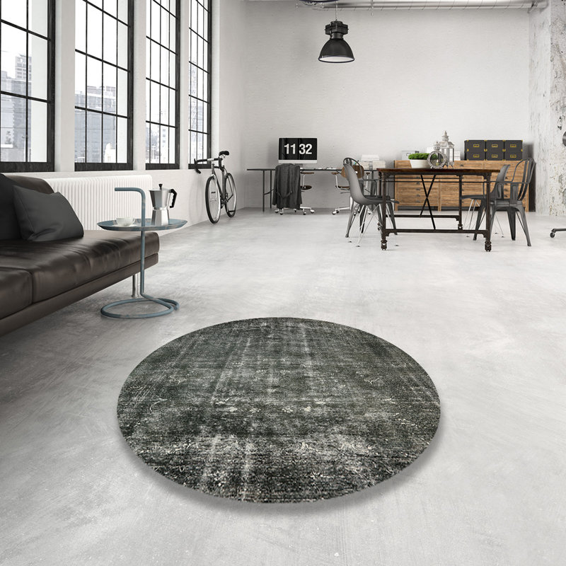 Janicki Oriental Indoor Rug, Round 3'