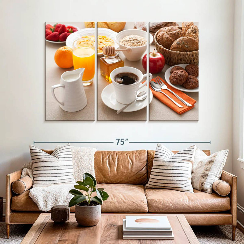 'Satisfying Breakfast, 24" H x 38" W