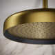 Statement 14" Single-Function Wall or Ceiling-Mount Round Rainhead, Round Rain Showerhead 2.5 GPM