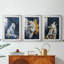 ANIMALS Series CXL III - Impression encadrée de qualité supérieure sur mesure mat - 3 pièces-1712410738-1712410748