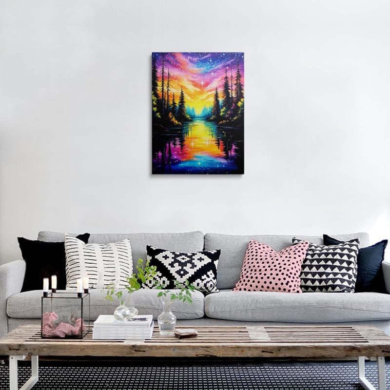 1 Piece Wrapped Canvas Wall Art