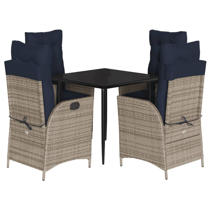 Ensemble repas 5 pièces Vidaxl
