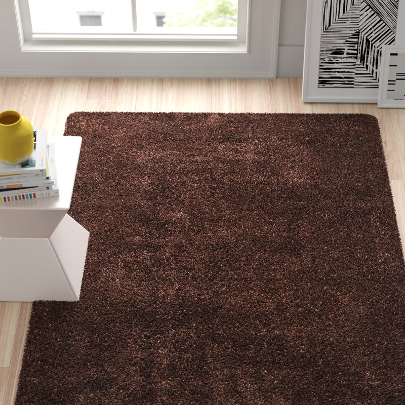 Starr Hill Brown Area Rug, Square 7'