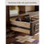 Solid wood style coffee table