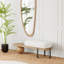 Boucle Upholstered Bench-1217625663