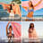 Ensemble de serviettes de plage en coton turc Ashly-936448982