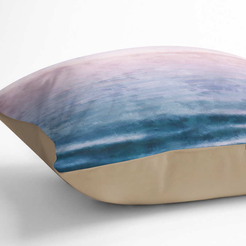 Square Throw Cushion, 55cm H x 55cm W x 20cm D, Stone