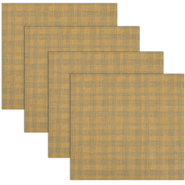 Ruvanti Cloth Napkins Set of 12 Cotton 100%, 18x18 inches Napkins