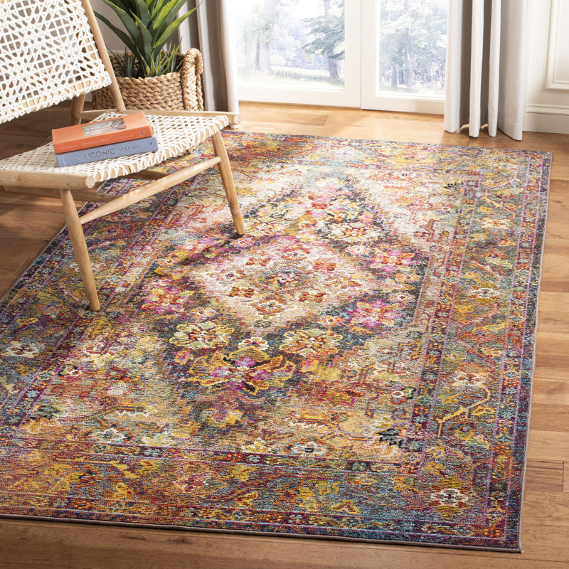Esponga Espong Navy/Light Blue Rug, Rectangle 122 x 183 cm