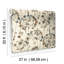 Rouleau de papier peint lisse L 20 pi x l 27 po Flourish-636836661-565788083