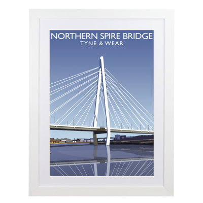 Northern Spire Bridge 1 Piece Wall Art