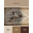 Machine Washable Ozain Hummingbird Art Deco Arc Rug in Brown – Beige Binding-987819965