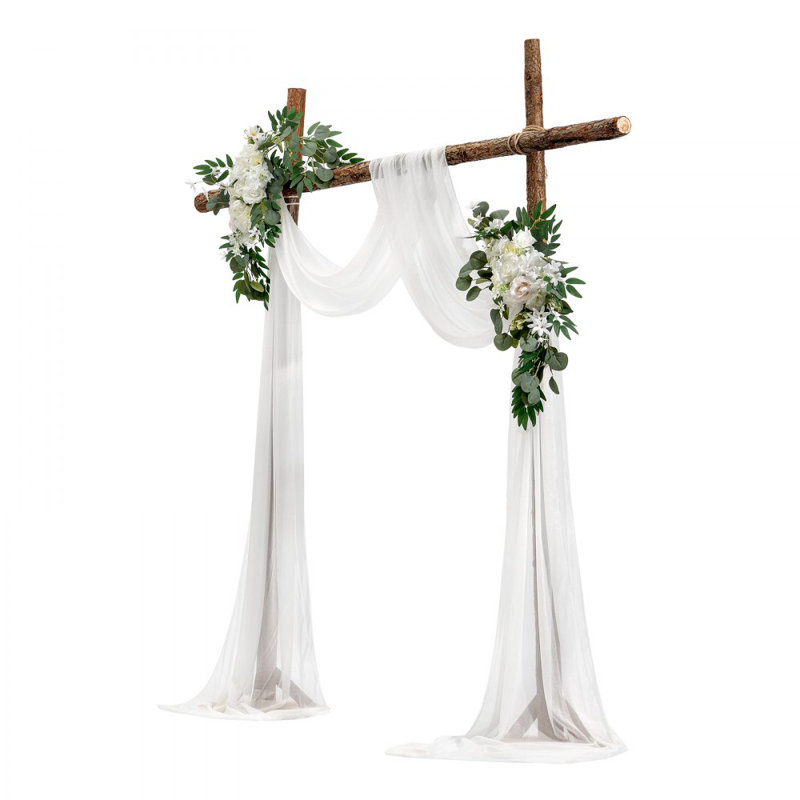 Fabric Backdrops & Signs, 92cm H x 59.9cm W x 2.5cm D, White