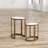 Herta Marble Tray Top Nesting Tables