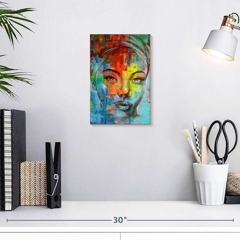 Leisha Chaba She Knows, 12" H x 8" W