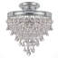 Calypso 3 Light Semi Flush Mount