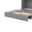 Grand lit escamotable avec tiroir et un ensemble de prises et de ports USB-919627492