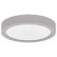 Ulko Exterior - Outdoor Flush Mount - Small - Silver Finish - Frosted Acrylic-39249054-39249053