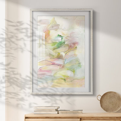 «Colorful Coalescence I», impression encadrée