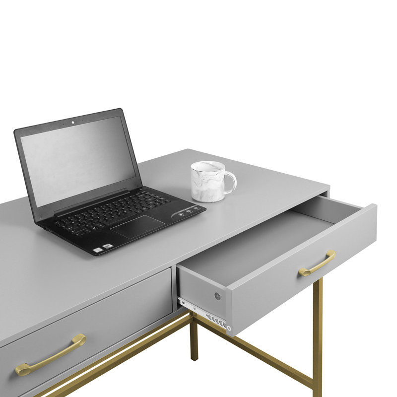 Agna Dressing Table, Grey