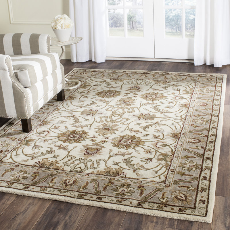 Oriental Wool Hand Woven Area Rug, Rectangle 152 x 213cm