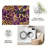 Leopard Print Purple Gold carpet-easy to clean, machine-washable, soft and comfortable; suitable for door mats, kitchens, living rooms, bedrooms, corridors, and laundry areas. Easy to clean, durable carpet for home decoration.-1062853788