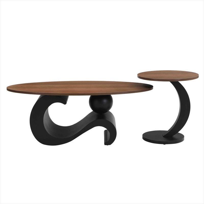 Ensemble de tables basses gigognes Industrial