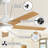 Julicia 52'' Ceiling Fan with LED Lights and Wall Switch-363906768