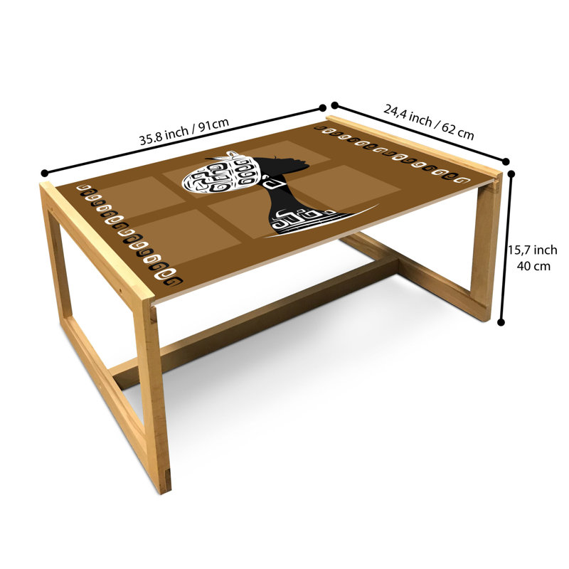 Jamesmichael Sled Coffee Table, 90cm H x 62cm W x 40cm D