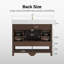 Meuble-lavabo autoportant en noyer de 43 po Aastha-1278240024