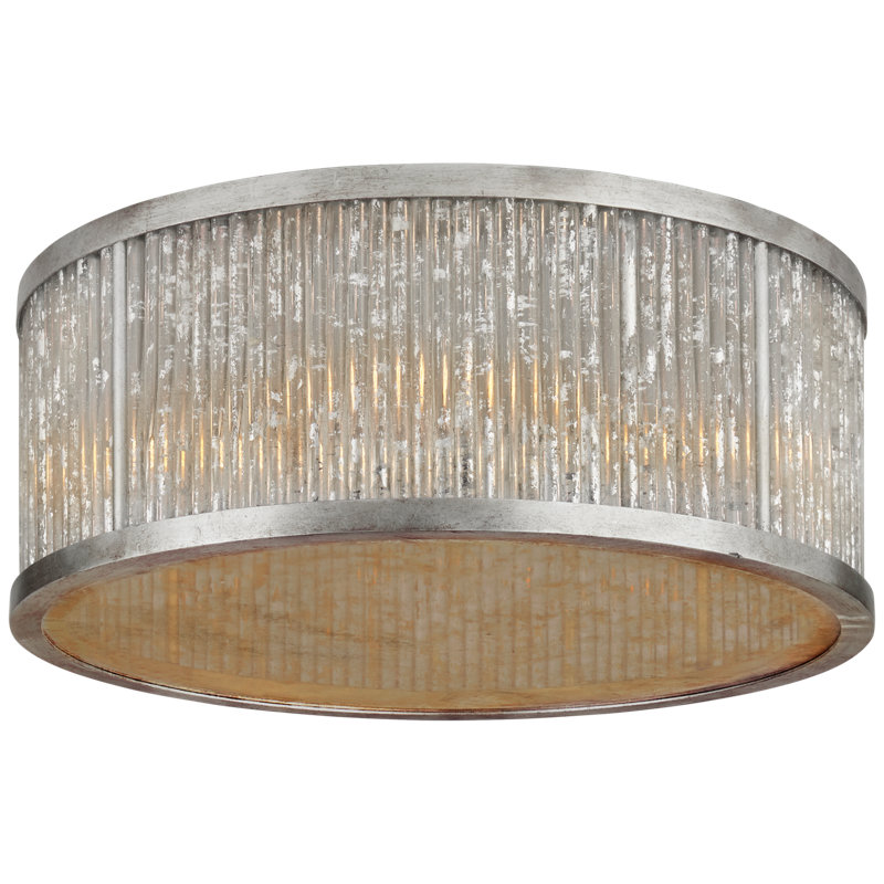 Sophie 4 - Light Flush Mount, Burnished Silver Leaf