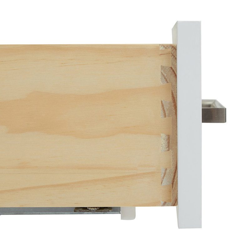 Cambridge 37'' W Single Vanity, White, Brushed Nickel, Pure White Quartz