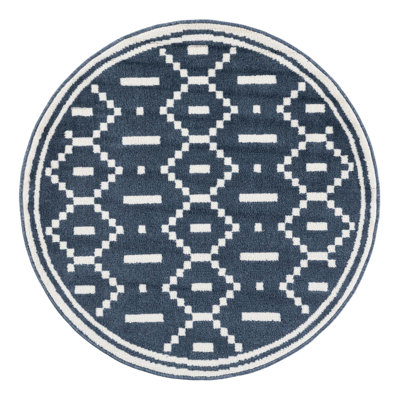 Latitude Run® Begna Nikolis Rug Blue