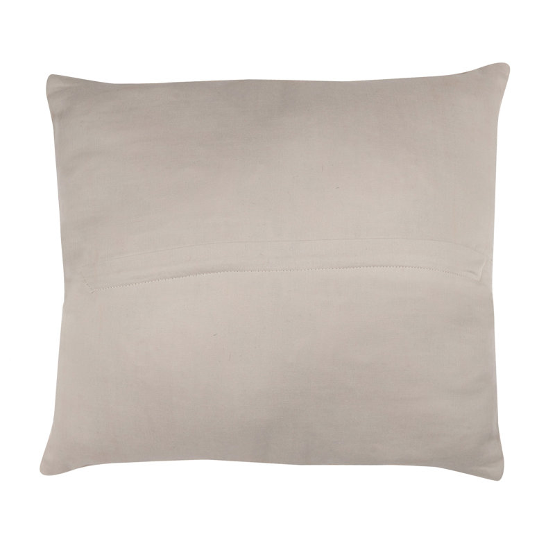Taie d'oreiller Suzani. Housse de coussin en coton et soie moderne brodée à la main. 18 x 19 po