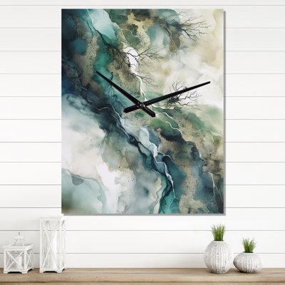 Jakelynn - Modern Geometric Wall Clock