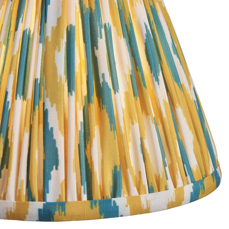 Ikat 16cm Lamp Shade, Yellow