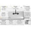 Petra Galley 22" L x 21" W Dual Mount Kitchen Sink