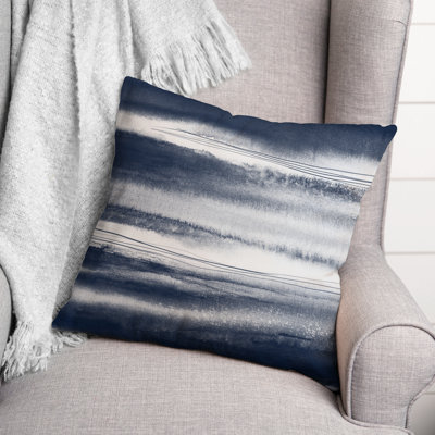 Abstract Outdoor Reversible Throw Pillow