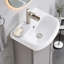 Ensemble de meuble-lavabo simple autoportant moderne de 18 po pour petits espaces-83065973