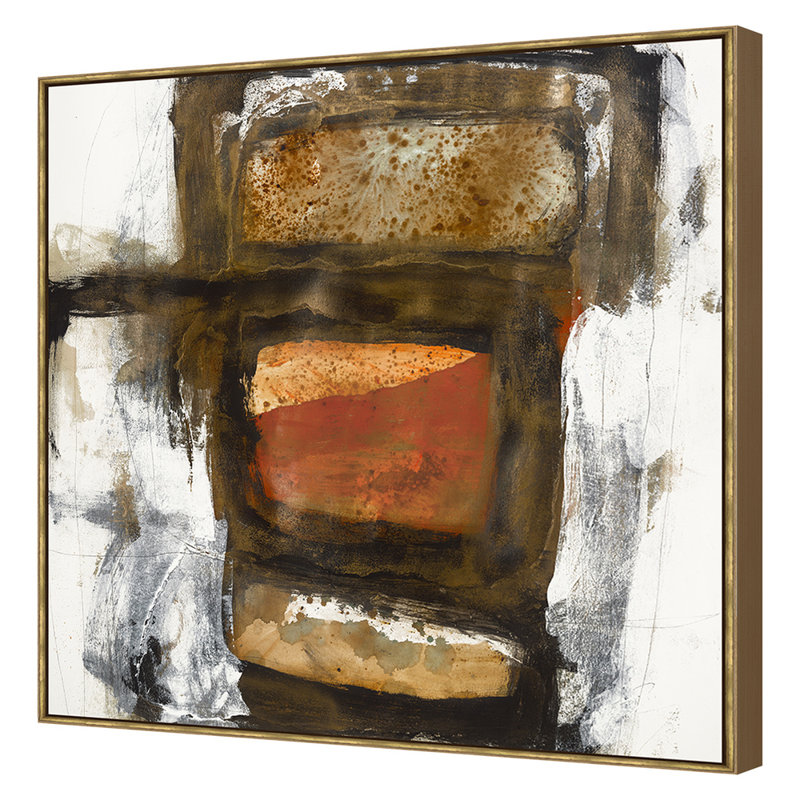 «Match Box 1» par Maeve Harris, reproduction sur toile flottante, H 51 po x l 51 po