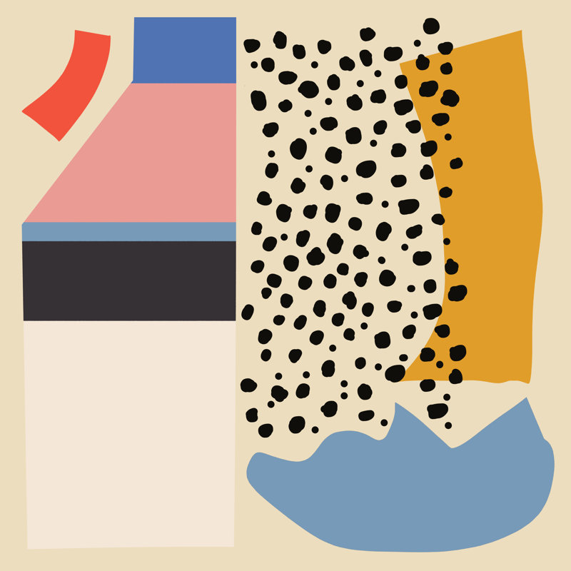 The 90's VI by Melissa Wang - Wrapped Canvas Print, 30cm H x 30cm W x 3.8cm D
