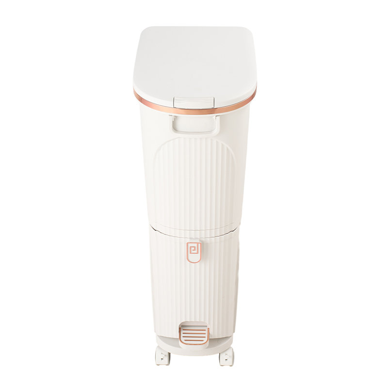 Plastic Manual Lift Waste Bin - 38L