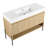 Bathroom Vanity Combo with Single Resin Sink